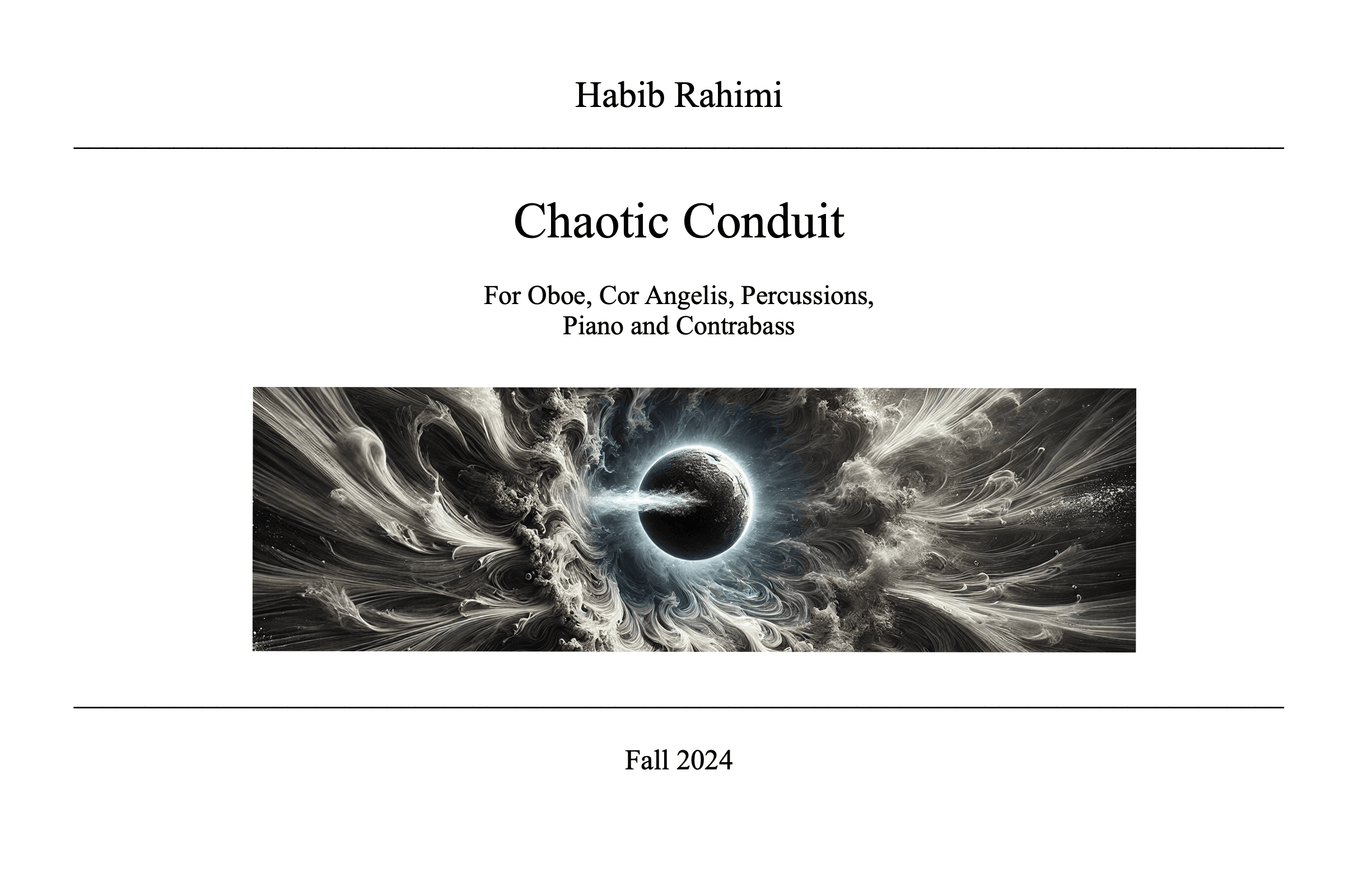 Chaotic Conduit cover image